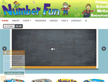 Tablet Screenshot of numberfun.co.uk